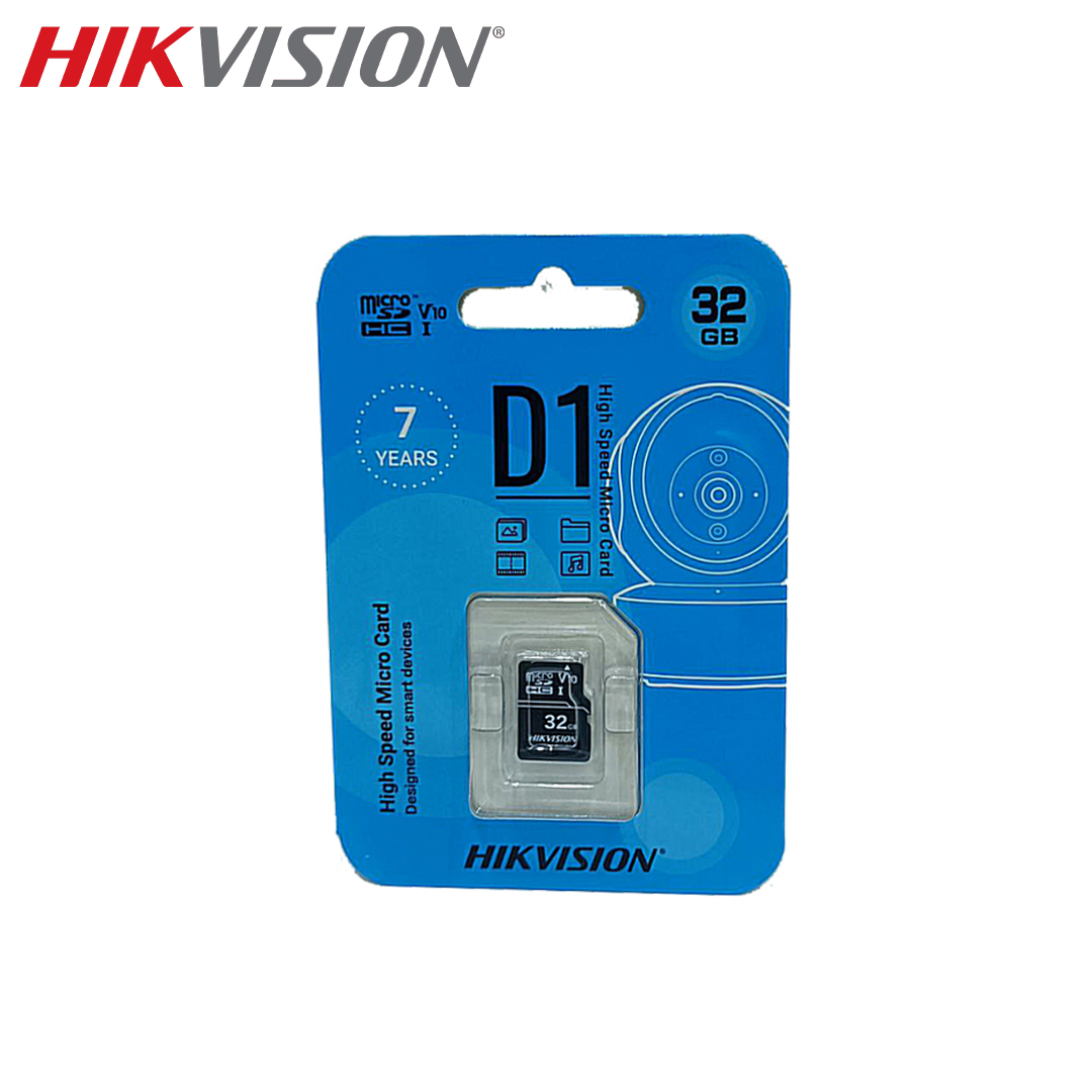 Memory Micro SD 32Gb Class10 HIKVISION HS-TF-D1